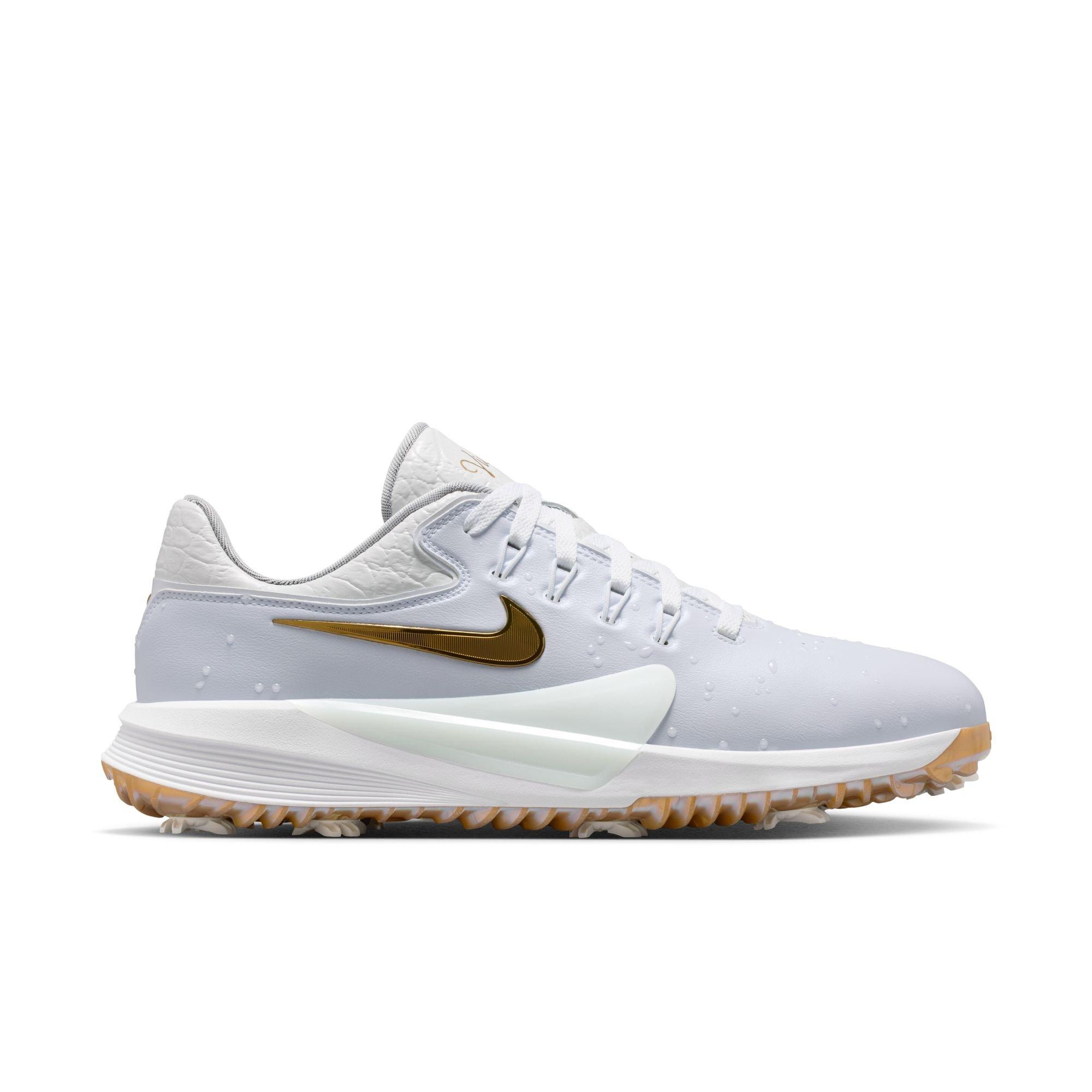 Nike ゴルフシューズ ホワイト/ゴールド Victory Pro 4 Players NRG Spiked Golf Shoe - White/Gold | NIKE